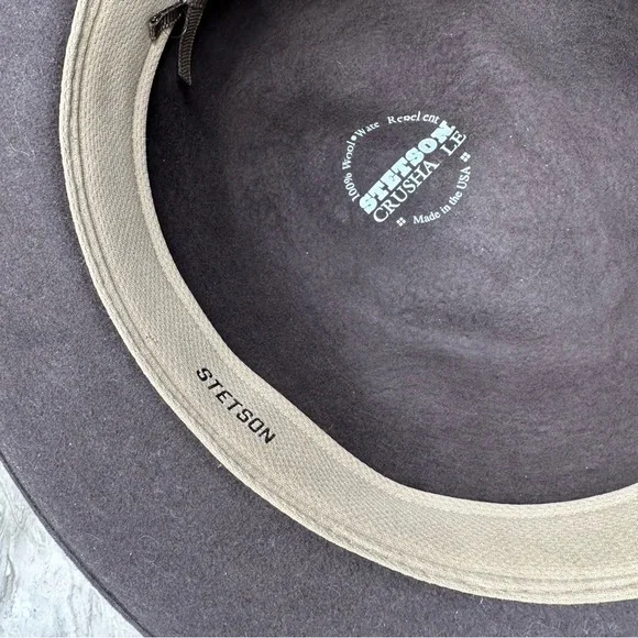 Stetson Wool Gurnee Hat fedora like new
